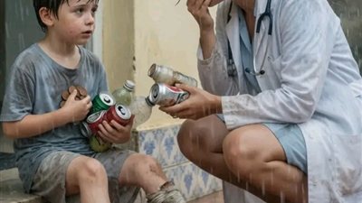 طلع ابنها اللي بتدور عليه 